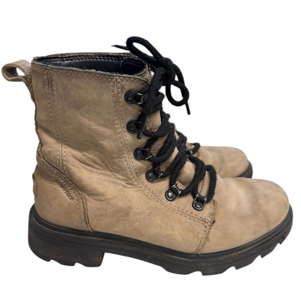 Sorel Waterproof Lennox Leather Boots Size 6